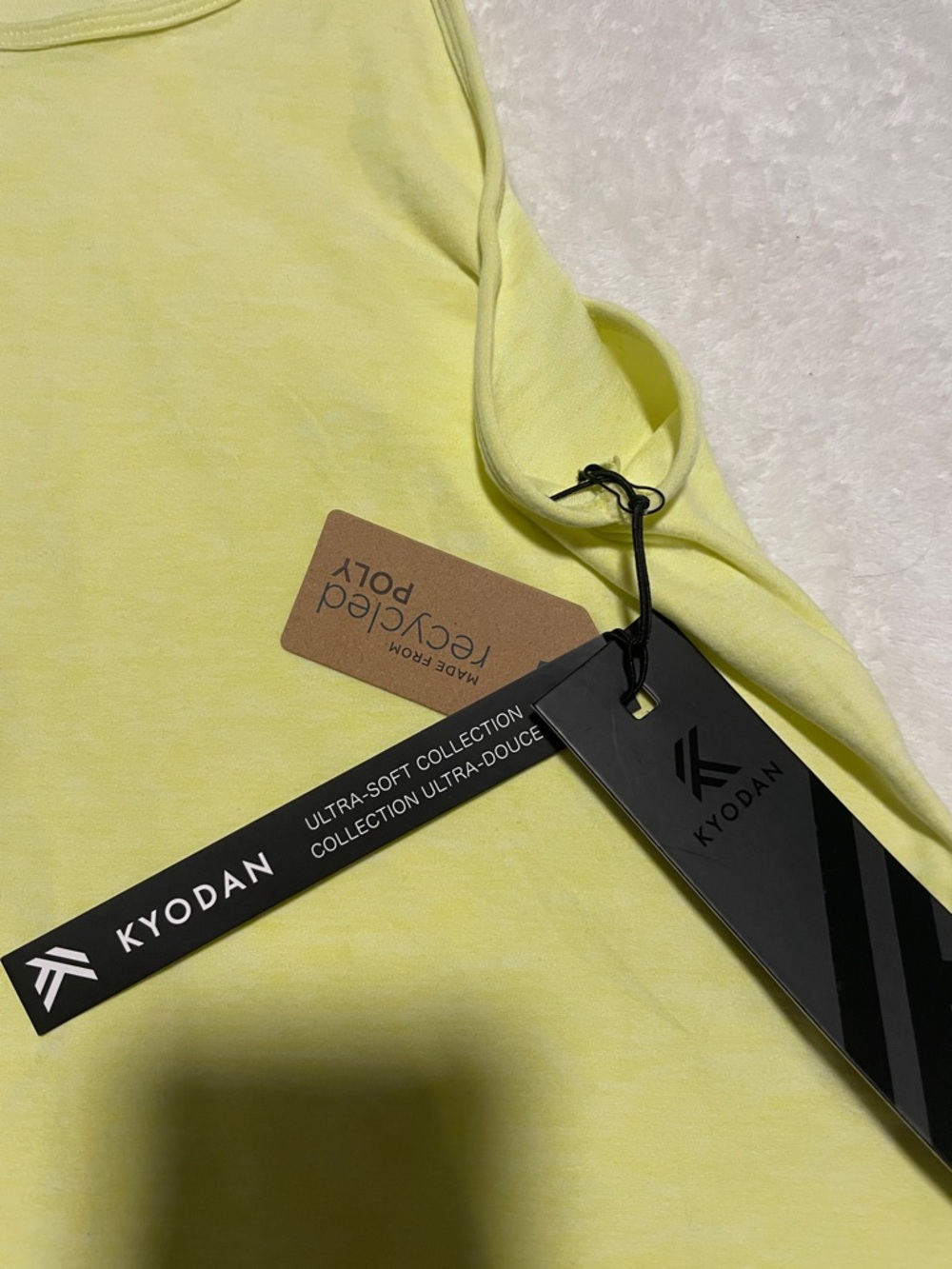 Yellow Racerback Tank Top - Picture 2 of 5